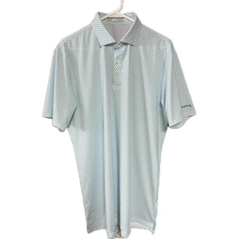Holderness & Bourne Shirt Mens‎ Large Blue Polo Cocktail Pullover Golf Casual